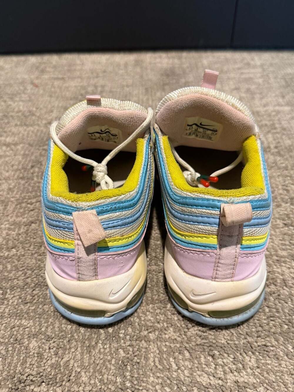 Nike Air Max 97 Easter Candy BB7898-123 Pastel Multi-Color - Picture 13 of 16